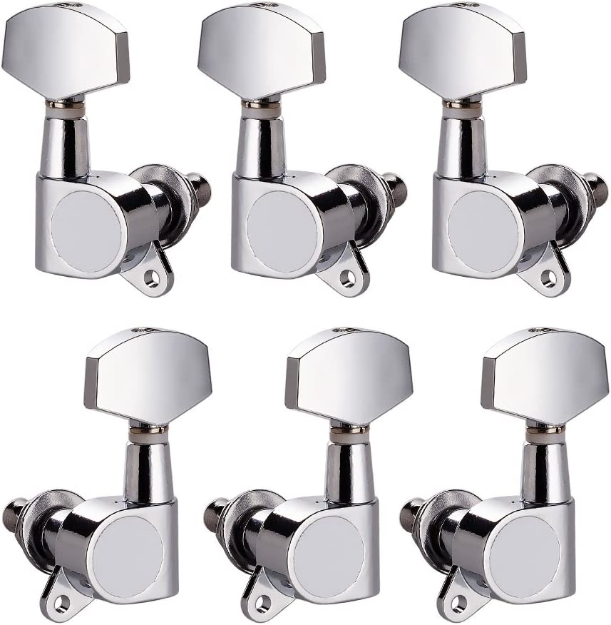 Chevilles d'accordage pour cordes de guitare Vangoa 3L3R, 6 pièces