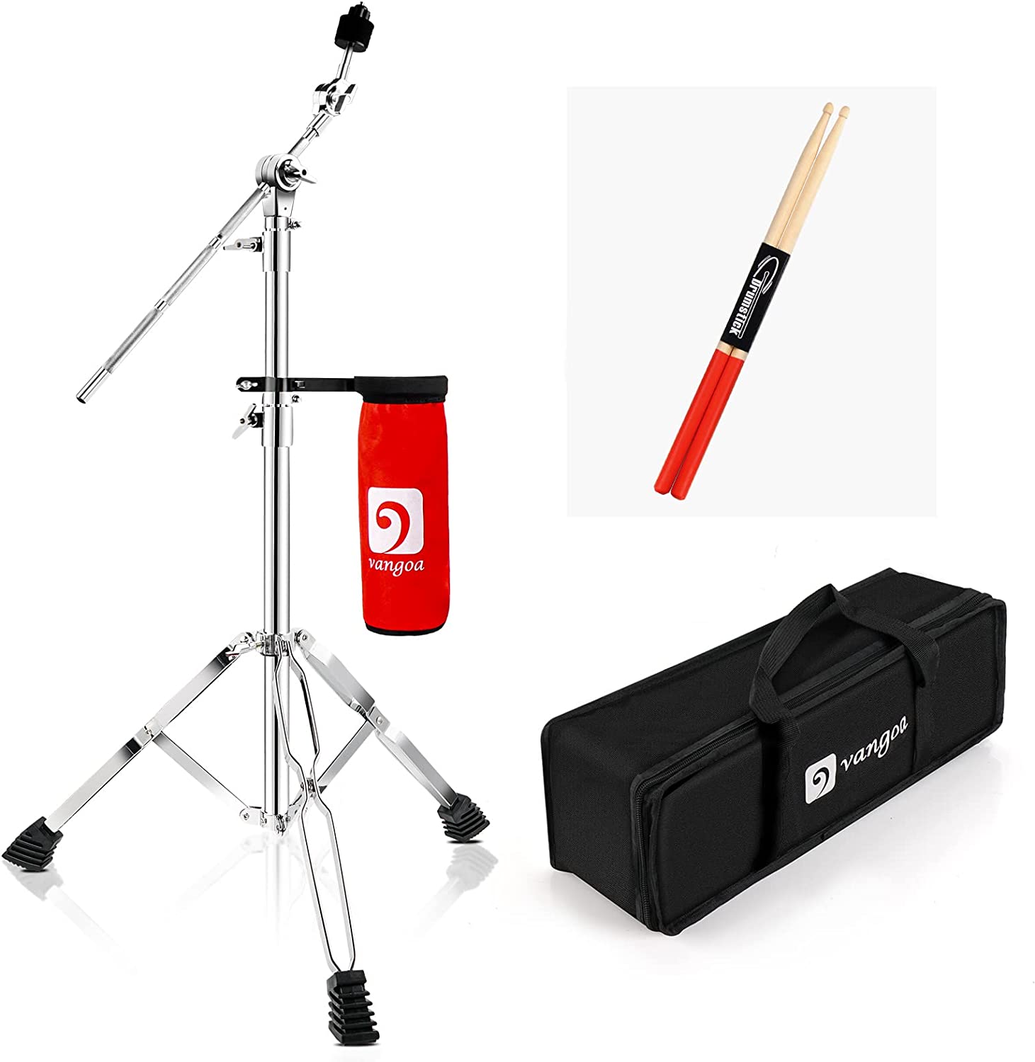 Vangoa Beckenständer-Auslegerset, höhenverstellbar (32-55 Zoll)