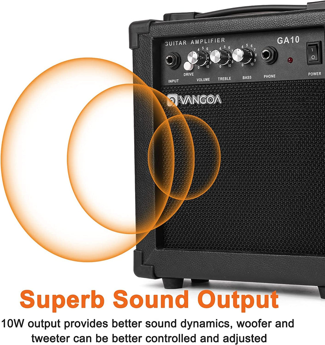 [available on Amazon]Vangoa Electric Guitar 10W Amp Black