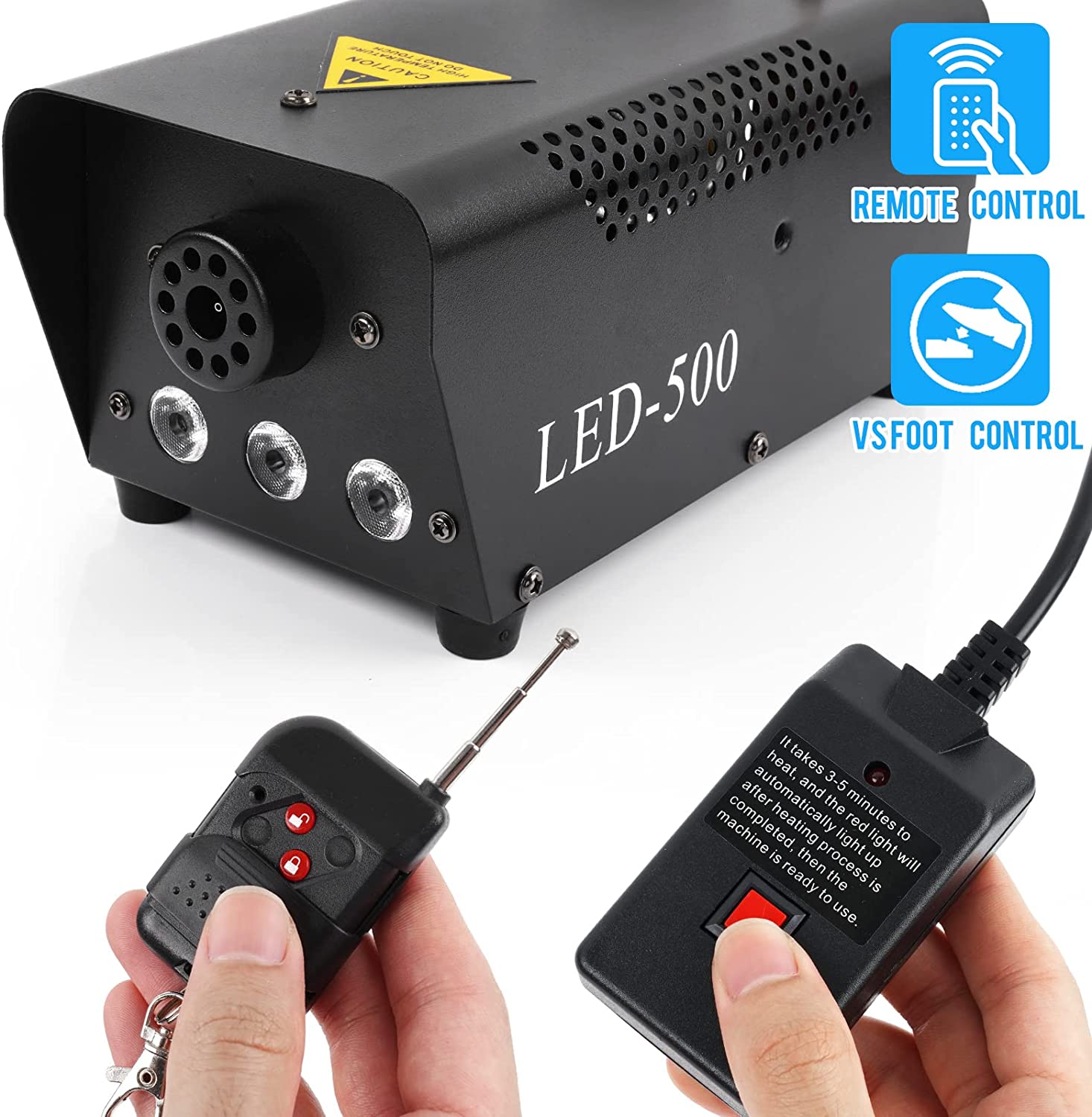 Vangoa 500W Fog Smoke Machine - Vangoa