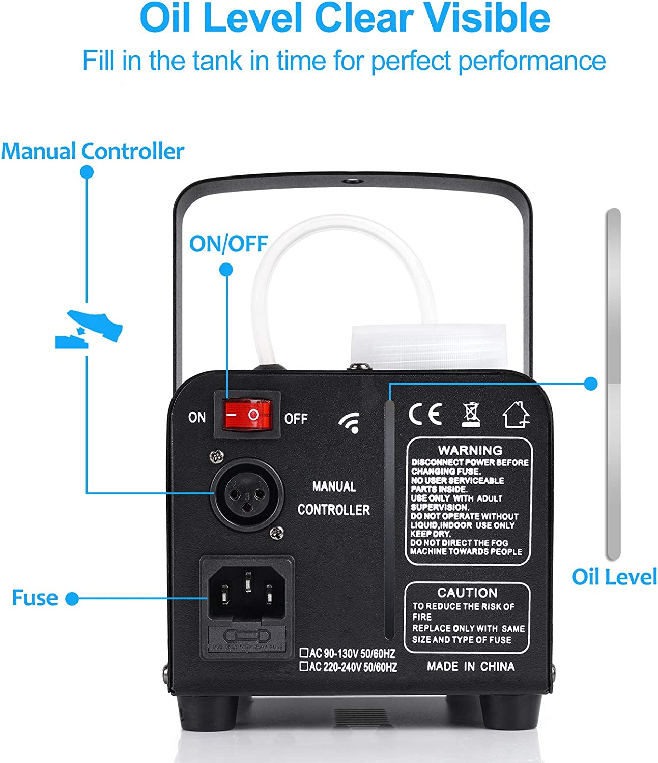 Vangoa 500W Fog Smoke Machine - Vangoa