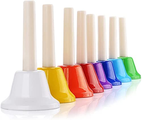 Vangoa Hand Bells Set 8 Note Musical Bells - Vangoa