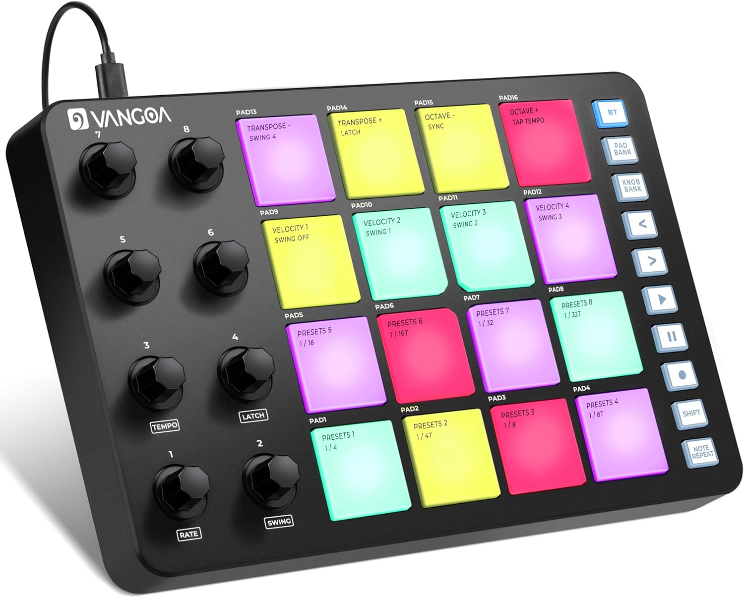 Midi drum pad controller hotsell