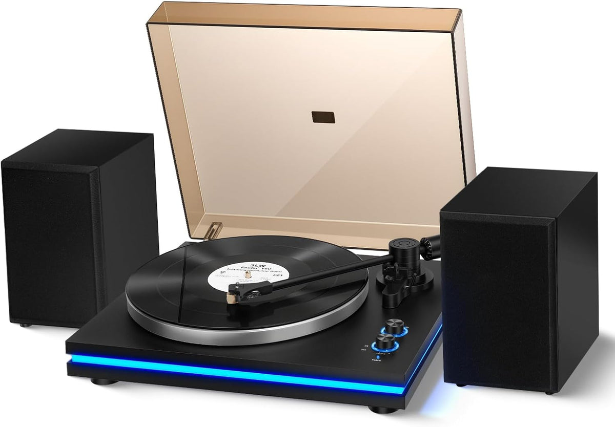 Vangoa Record Player with Speakers 40W Model RP-03