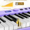 [🇺🇸🇬🇧🇩🇪🇫🇷🇮🇹🇪🇸]Vangoa VGD882 Folding Piano Keyboard Portable 88 Keys Purple