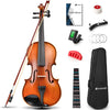 [🇺🇸]Vangoa 4/4 Full Size Violin Solid Wood Spruce Top Acoustic Violin Fiddle Kit