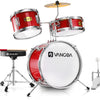 [available on Amazon]Vangoa Kids Drum Set 14 Inch Red