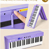 [🇺🇸🇬🇧🇩🇪🇫🇷🇮🇹🇪🇸]Vangoa VGD882 Folding Piano Keyboard Portable 88 Keys Purple