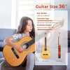 [🇺🇸]Vangoa 3/4 Inch Acoustic Classical Guitar 36 Inch Junior size Nylon String Guitar with Footstool for Beginners