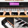 [available on Amazon]Vangoa VDP-H200 88 Key Weighted Digital Piano Home Piano Bundle