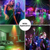 [🇺🇸]Vangoa YSH401 2 in 1 Portable Stage Party Lights Sound Activated USB Powered 60 Patterns