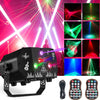 [🇺🇸]Vangoa YSH402 3-in-1 Upgraded Laser Lights Sound Activated Strobe Light with Remote 90 Patterns