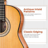 [available on Amazon]Vangoa Classical Guitar Full Size 4/4 Spanish Style Classical Guitarra, 39 Inch Nylon Strings Guitar Ideal for Beginner Adults, Solid Cedar Top