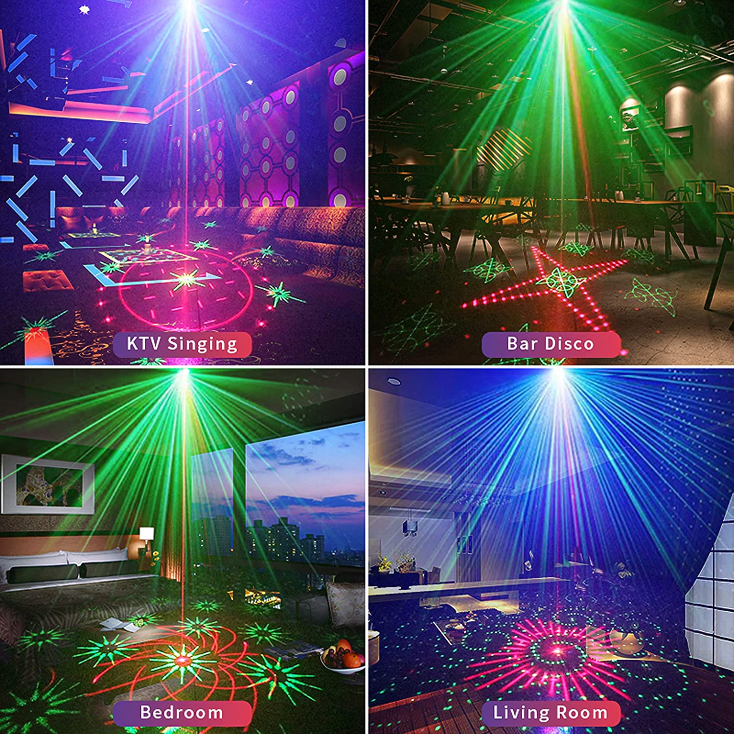 Portable Usb Disco Stage Light Home Party Lights