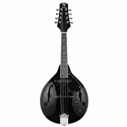Vangoa A Style Acoustic Electric Mandolin Black - Vangoa