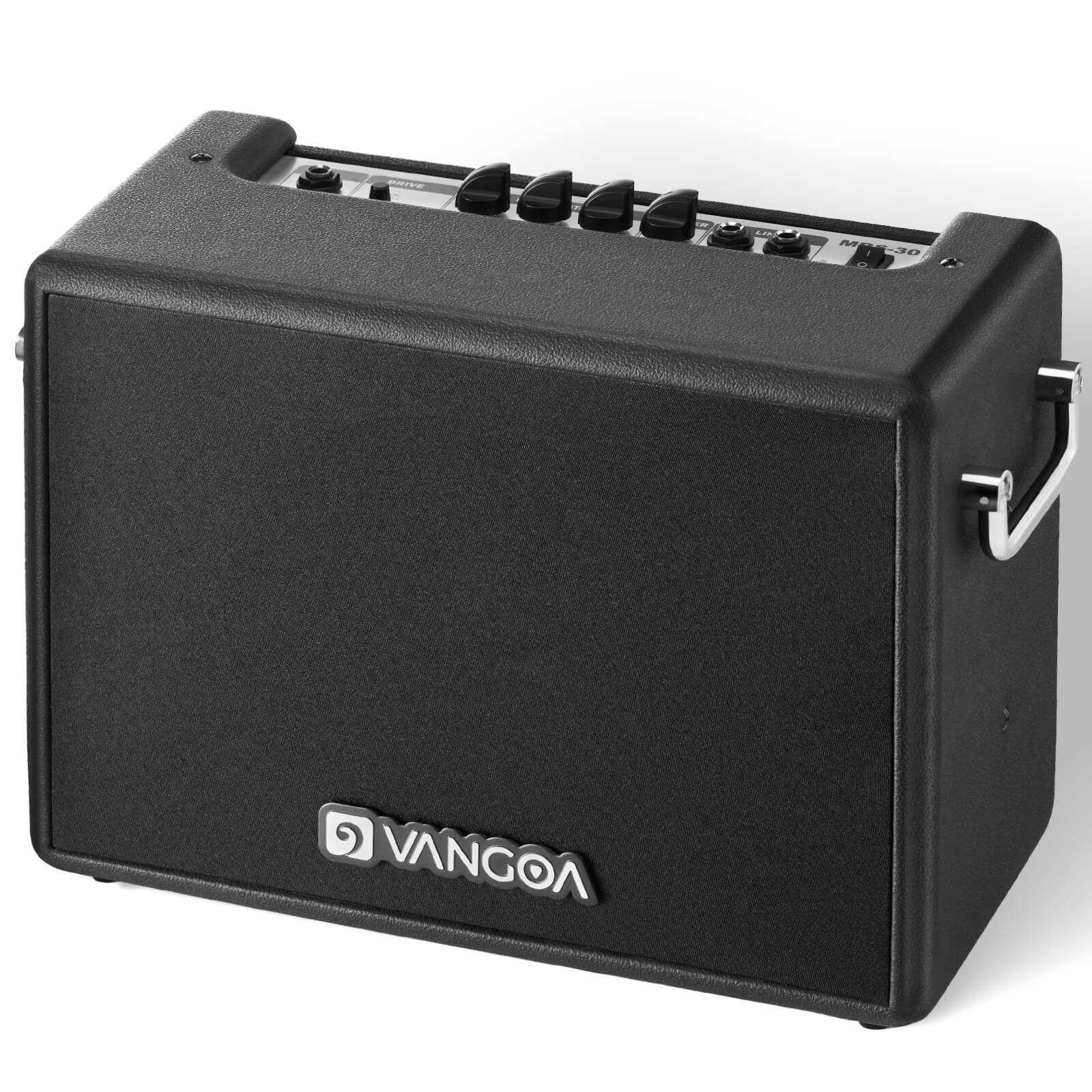 Vangoa MBS - 30 30W Bass Guitar Amplifier, Portable Electric Bass Combo Amplifier with 8 - inch Speaker - Vangoa