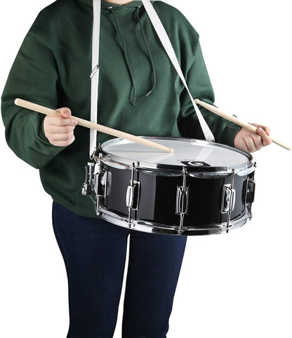 Vangoa Snare Drum Set for Kids 14 Inch 10 Lugs