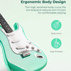 [🇺🇸]Vangoa 39 Inch Electric Guitar Beginner Kit Green