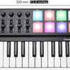 [🇺🇸]Vangoa MIDI Keyboard Controller 25 Keys