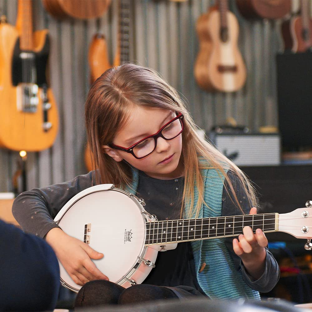 available on Amazon Vangoa VBU 20M Banjolele Open Back 23 Inch 4 St