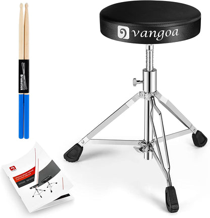 Vangoa Drum Throne Tragbar Verstellbar 