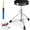 [🇨🇦🇩🇪🇫🇷🇮🇹🇪🇸]Vangoa Drum Throne Portable Adjustable