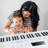 [🇺🇸🇨🇦🇬🇧]Vangoa VGK611 Piano Keyboard with Mini Lighted Keys for Beginner Kids Boy Girl White