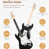[available on Amazon]Vangoa Basic VEG-2 39 Inch Electric Guitar Beginner Kit Black