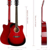 [available on Amazon]Vangoa Acoustic Guitar Full Size Red