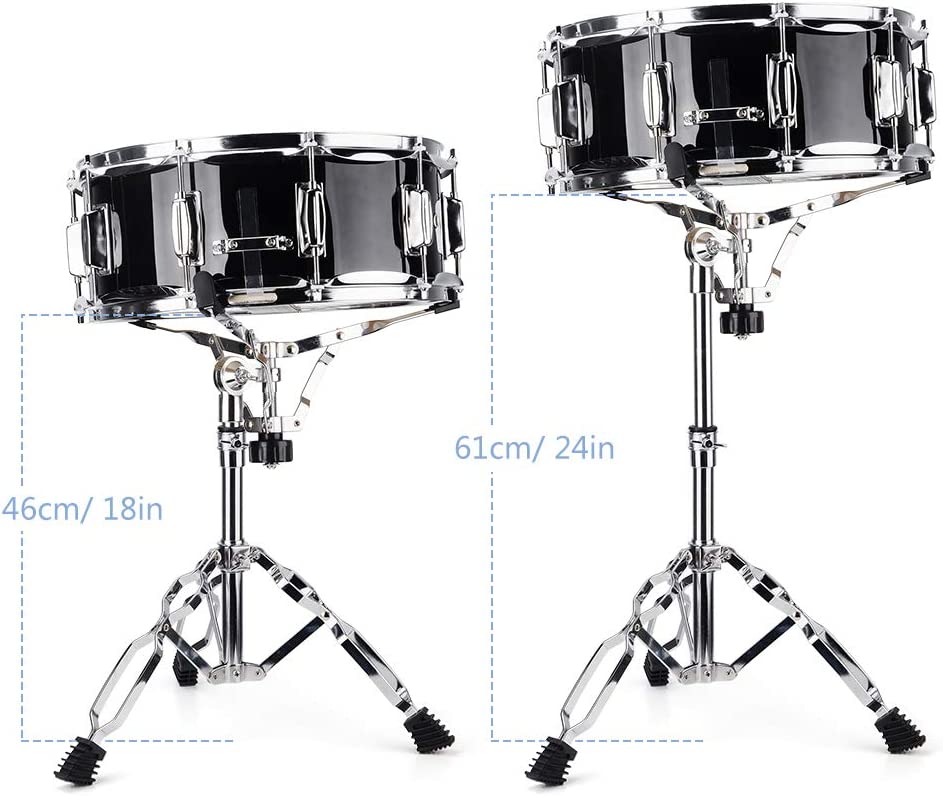 Vangoa Snare Drum Set for Kids 14 Inch 10 Lugs