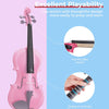 [available on Amazon]Vangoa Pink Violin Set 4/4 Full Size Acoustic Violin Fiddle for Beginners