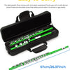 [available on Amazon]Vangoa Closed Hole C Flute for Beginners Kids Student 16 Keys Green