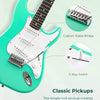 [🇺🇸]Vangoa 39 Inch Electric Guitar Beginner Kit Green