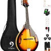 [available on Amazon]Vangoa A Style Mandolin 8 String Sunburst