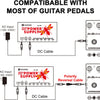 [available on Amazon]Vangoa VS08 Guitar Pedal Power Supply, 8 Isolated DC Output Pedal Power Supply for 9V/12V/15V/18V Effect Pedal with Adjustable Voltage