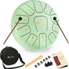 [available on Amazon]Vangoa Steel Tongue Drum Green