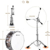 [available on Amazon]Vangoa Student Snare Drum Set with Stand Brown 14"X 5.5"