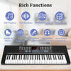 [available on Amazon]Vangoa VGK611 Piano Keyboard 61 Key Black