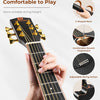 [available on Amazon]Vangoa VG-1 Matte Black Acoustic Guitar 41 Inch