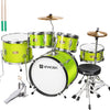 [🇺🇸]Vangoa 5-Piece 16 Inch Drum Kit Green