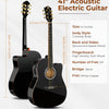 [available on Amazon]Vangoa 41 Inch Full Size Electric Acoustic Guitar with Pickup for Beginners Gloss