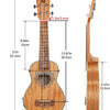 [available on Amazon]Vangoa Soprano Ukulele 21 inch Mahogany Uke with Equalizer Starter Kit