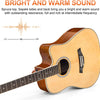 [available on Amazon]Vangoa Acoustic Guitar Kit for Beginner 41 Inch Cutaway Right Hand