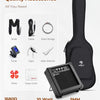 [available on Amazon]Vangoa Basic VEG-2 39 Inch Electric Guitar Beginner Kit Black