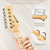 [ON SALE@🇩🇪🇫🇷🇮🇹🇪🇸][available on Amazon]Vangoa E-Gitarre 39 Zoll TELE E-Gitarre Solid Body E-Gitarre Kit mit Tasche, Gurt, Kabel für Anfänger, Weiß
