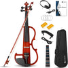 [available on Amazon]Vangoa 4/4 Full Size Silent Electric Violin for Beginners Kids Solid Wood Electric Fiddle Starter Set