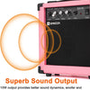 [available on Amazon]Vangoa Electric Guitar Amp 10W Pink