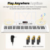 [available on Amazon]Vangoa VGK6101 Keyboard Piano with 61 Lighted Keys 3 Teaching Modes White