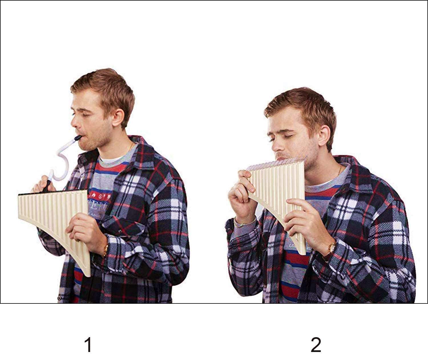Vangoa Pan Flute 16 Pipes Key of C for Beginners