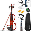 [available on Amazon]Vangoa VVE-1 1/2 Silent Electric Violin for Beginners Solid Wood Electric Fiddle Starter Set